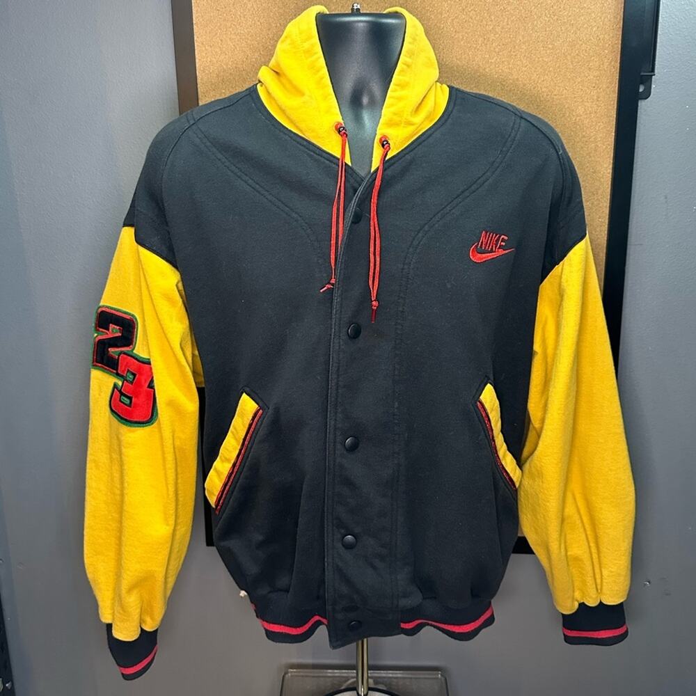 Vintage Nike Air Jordan‎ Sweatshirt Hoodie Mens Size Small OG Flight Swoosh 90s